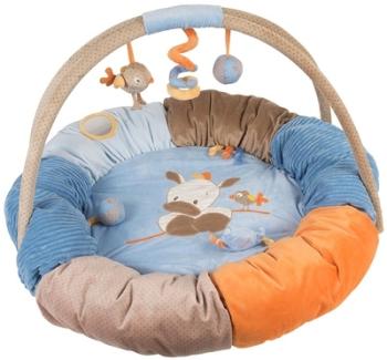 Nattou Tapis Pouf Avec Arches Bleu
