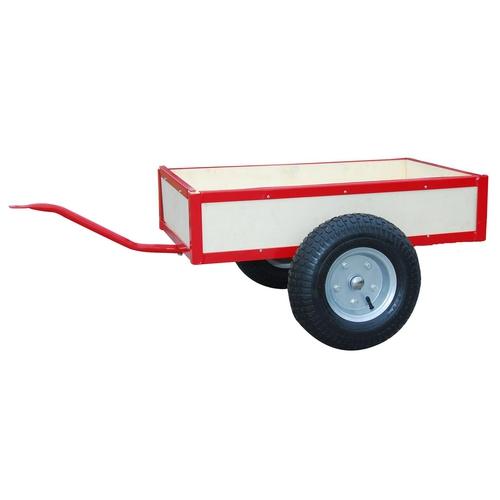 VidaXL Remorque Rouge pour Go Kart