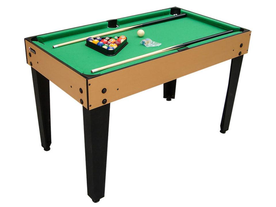 Table de jeux 13 en 1 Leo - 122.5 x 61 cm - Vert