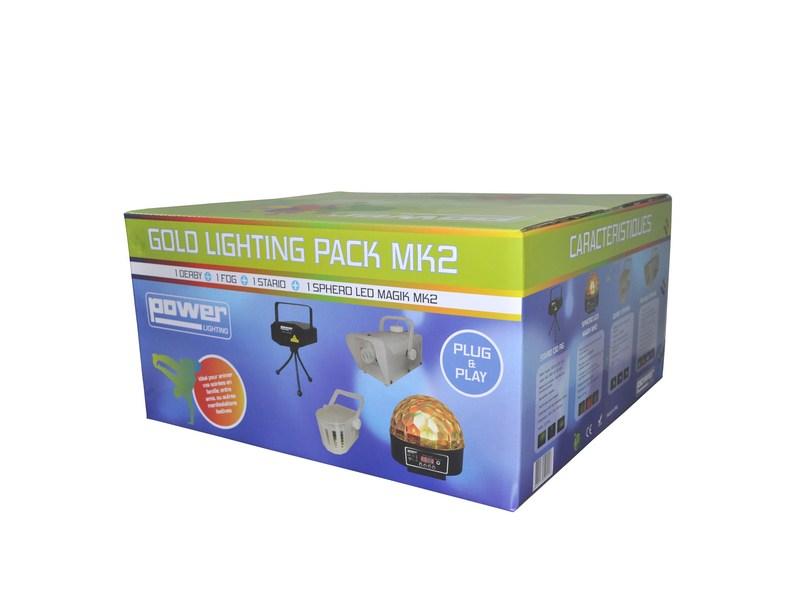 Véritable Pack Plug & Play, le Gold Lighting Pack