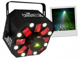 Chauvet DJ - SWARM5-FX 5 LED RGBWA de 3W - Strobe