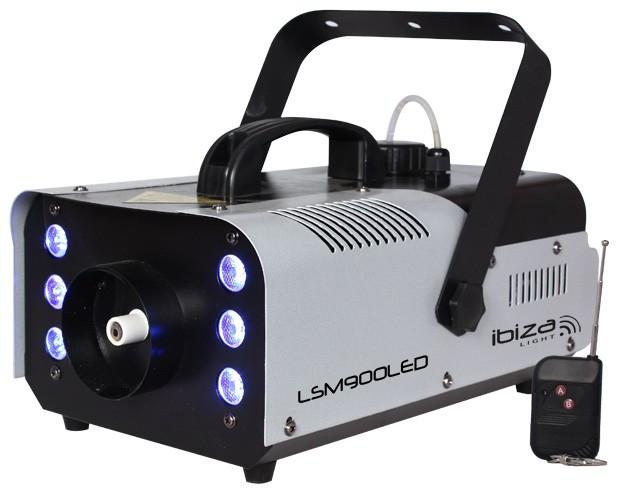 Ibiza LSM900LED - MACHINE A FUMEE 900W DMX AVEC 6