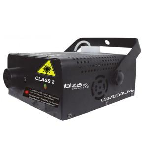 LSM500LAS-MACHINE A FUMEE 500W 2-en-1 AVEC LASER R