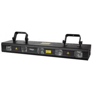 LAS560RGBYP-5 - Laser 5 têtes RVBJP avec DMX 560mw