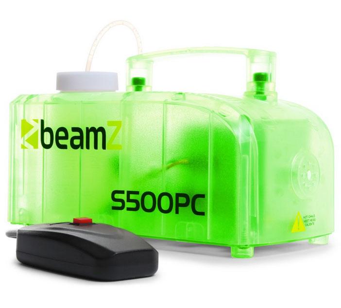 BeamZ - S500PC Machine à fumée transparente avec L
