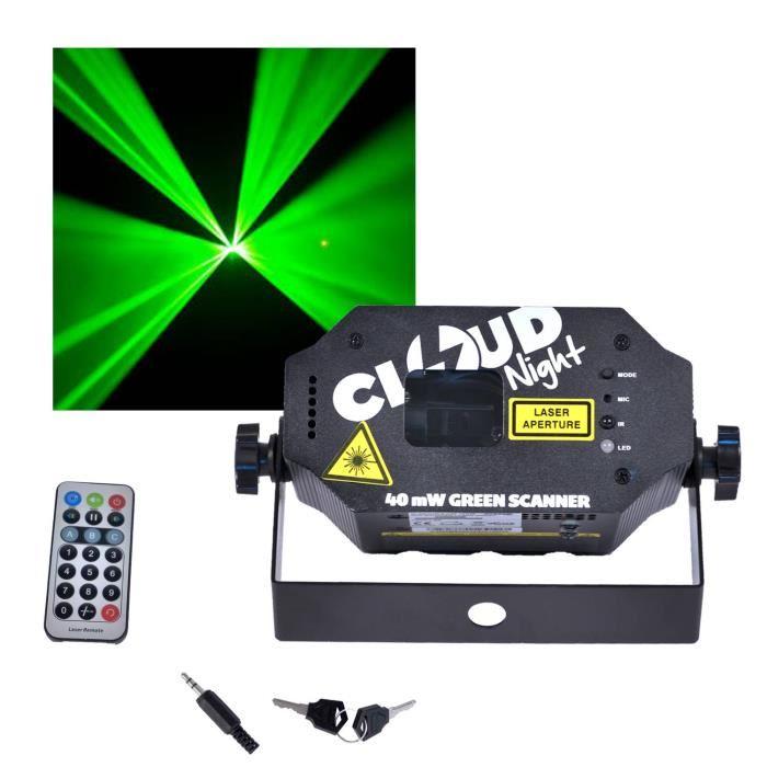 C-MINIBEAM/40G - Cloud night Laser minibeam, vert