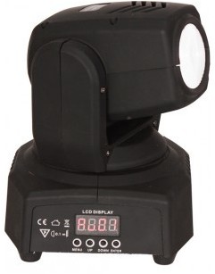 LMH250WH - MINI-LYRE DMX A 1 LED BLANCHE de 10w AV