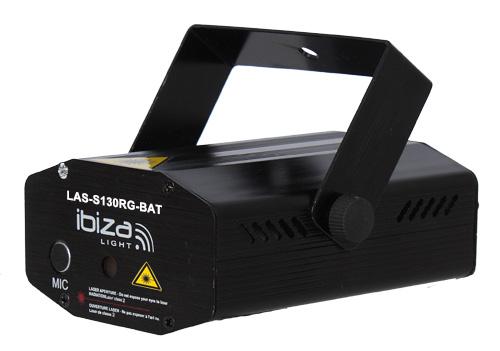 LAS-S130RG-BAT - Mini effet laser firefly rouge/ve