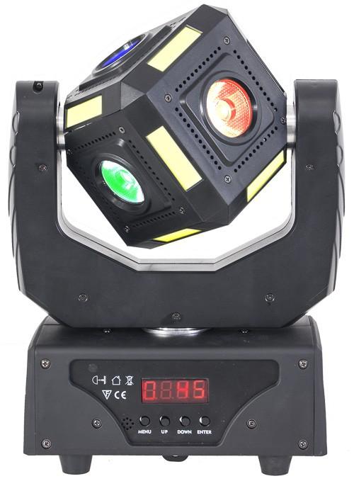 Lyre cubique a led DMX 14 / 16 canaux 6CUBE-FX AFX