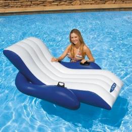 Chaise longue gonflable Lounge Delux - Intex