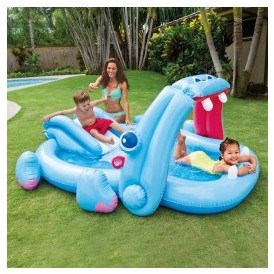 Aire de jeu gonflable Hippo - Intex