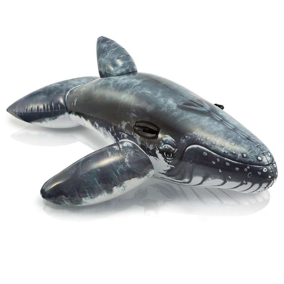 Baleine Bleue Gonflable à Chevaucher Baleine Bleue Gonflable à