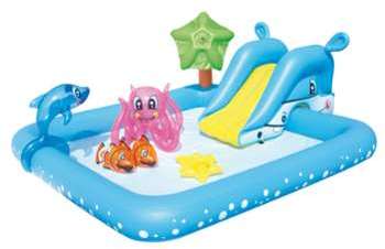 Piscine Aire de Jeux Fantastique Aquarium Toboggan Piscine Aire de Jeux Fantastique