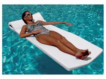 Matelas mousse Sunsation blanc 178 x 66 x 4,5 pour