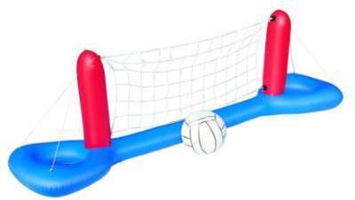 Jeu de volley ball gonflable