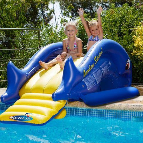 Toboggan Dauphins de piscine KERLIS
