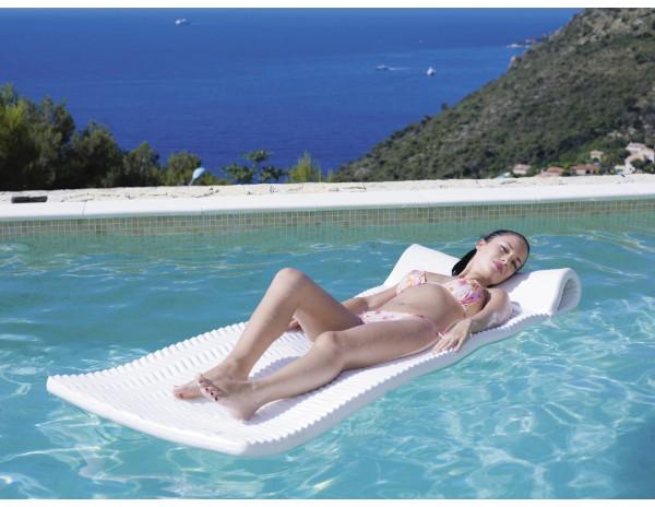 Matelas piscine Américain Blanc - KERLIS