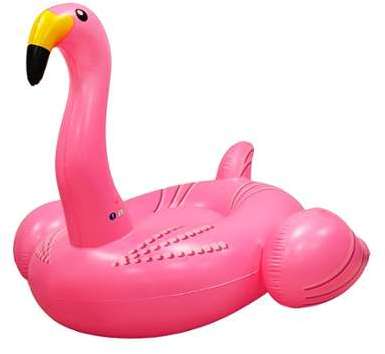 Jeux piscine Flamant rose géant gonflable -