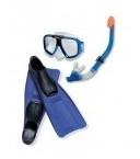 Kit masque tuba et palmes INTEX