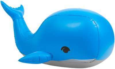 Baleine gonflable Maxi avec Jet deau (1 m)