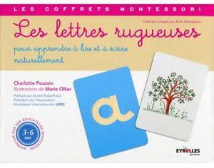 Les Lettres Rugueuses - Coffret Montessori - Dès 3