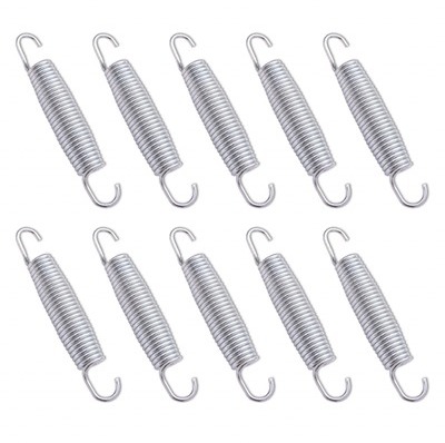 VidaXL Ressorts de trampoline 10 pcs Fer zingué
