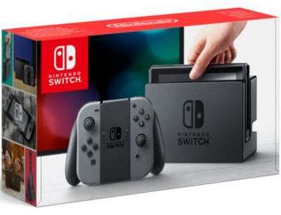 Console Nintendo Switch avec Joy-Con gris + Jeu Sw
