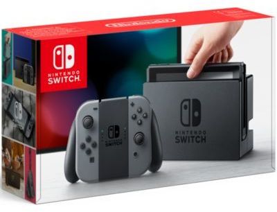 Console Nintendo Switch avec Joy-Con gris + Jeu Sw