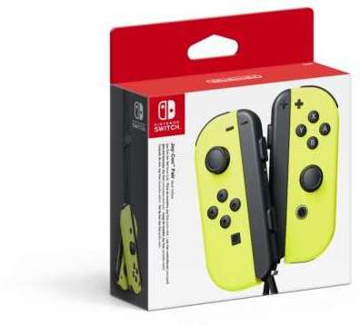 Manette Nintendo Paire de Manettes Joy-Con Jaune n