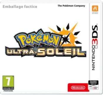 Jeu 3DS Nintendo Pokémon Ultra Soleil Jeu 3DS Nintendo Pokémon Ultra