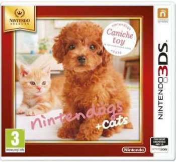 Jeu 3DS Nintendo Nintendogs Caniche Selects Jeu 3DS Nintendo Nintendogs