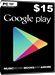 Google Play Card - 15 Dollar