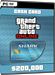 GTA Online Cash Card - 200.000 $ - Tiger Shark [PC