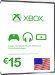 Xbox Live Card - 15 USD