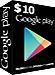 Clé de carte Google Play 10 dollars