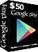 Carte de clé Google Play 50 dollars