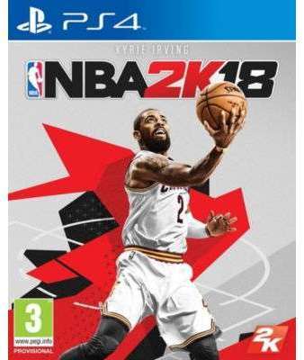 Jeu PS4 Take 2 NBA 2K18