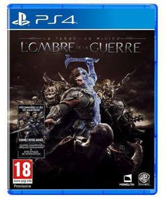 Jeu PS4 Warner La Terre du Milieu LOmbre de la Gu