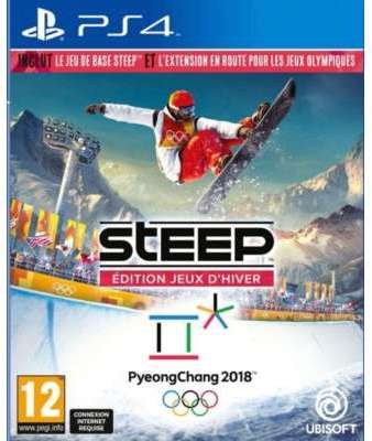 Jeu PS4 Ubisoft Steep Edition Jeux d Hiver Jeu PS4 Ubisoft Steep Edition