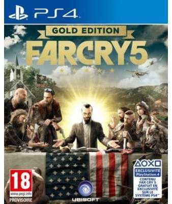 Jeu PS4 Ubisoft Far Cry 5 Edition Gold