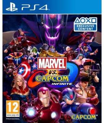 Jeu PS4 Capcom Marvel VS Capcom Infinite