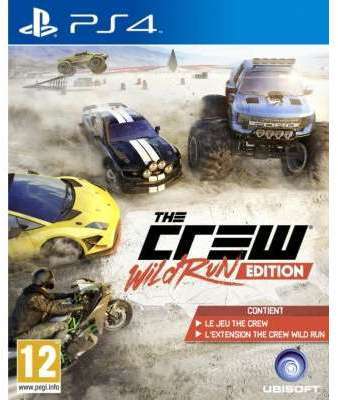 Jeu PS4 Ubisoft The Crew Wild Run Edition Jeu PS4 Ubisoft The Crew Wild