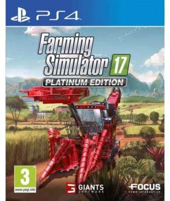 Jeu PS4 Focus Farming Simulator 17 - Edition Plati