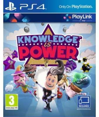 Jeu PS4 Sony Knowledge is Power Jeu PS4 Sony Knowledge is
