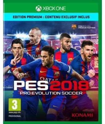 Jeu Xbox One Konami PES 2018