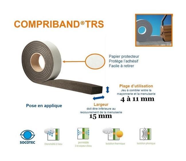 Compriband ®, joint de mousse imprégnée, boite de