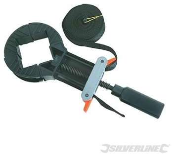 Serre-joint à sangle - 4 m - SILVERLINE