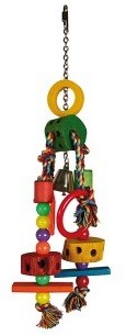 Jouet bois T3 grande perruche 40cm