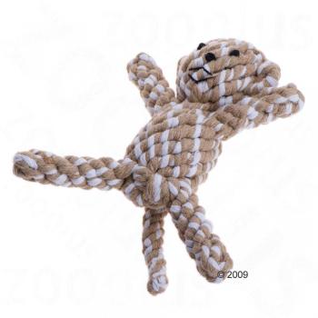 Jouet en coton tressé en forme de singe pour chien Jouet en coton tressé en forme