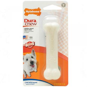 Jouet Os Nylabone Dura Chew Chicken pour chien - S Jouet Os Nylabone Dura Chew